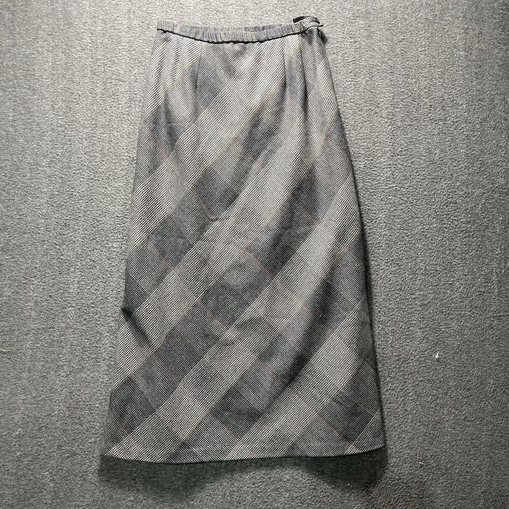 Pendleton Skirt Size 10 Plaid 100% Wool 30” X 38” Vintage Preppy Dark Academia